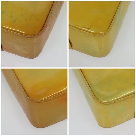 LOUIS VUITTON Monogram Vernis Columbus Tote Bag Gris M91028 LV Auth 136524 - Picture 15 of 16